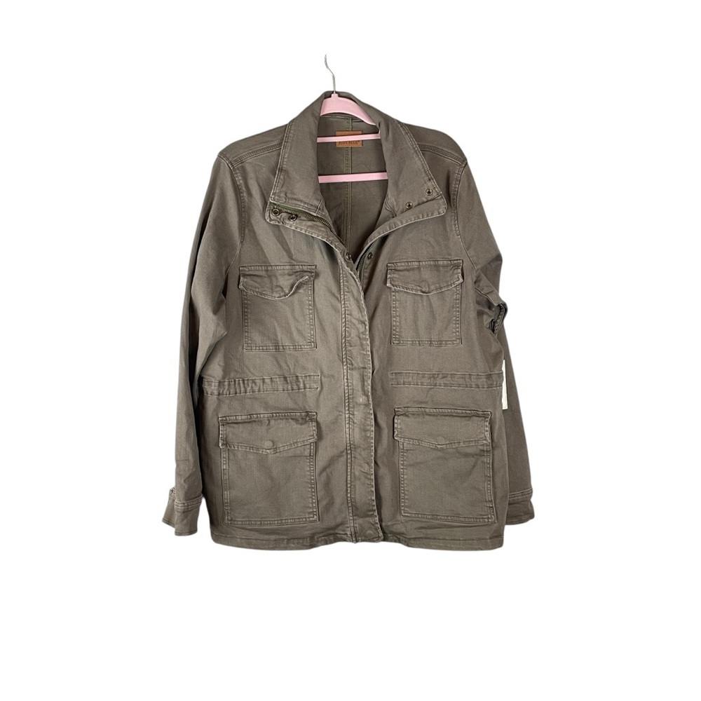 Judy Blue Olive Green Utility Jacket